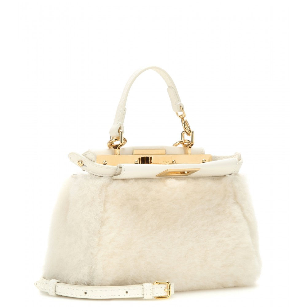 fendi peekaboo shearling