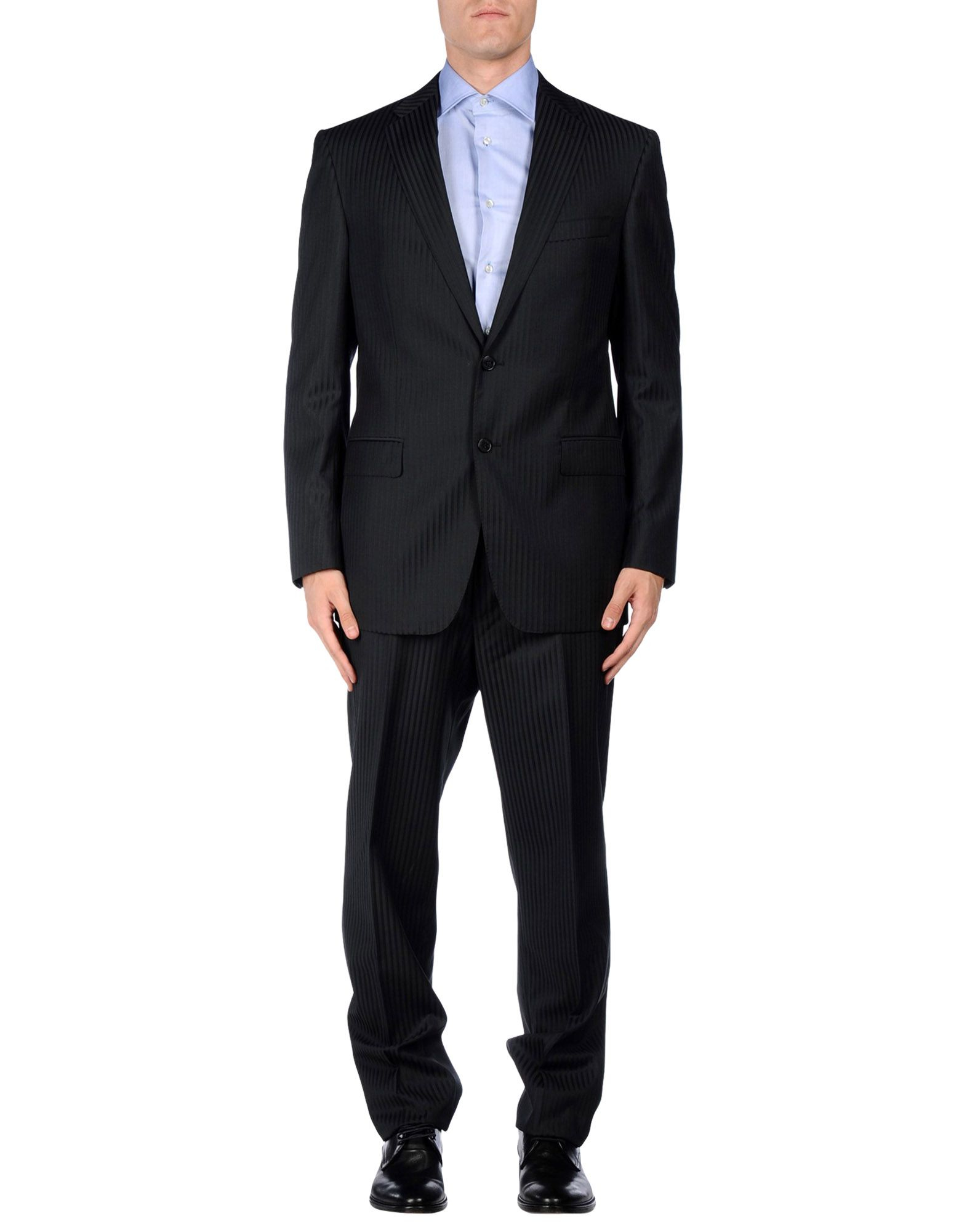 Versace Suit in Black for Men | Lyst