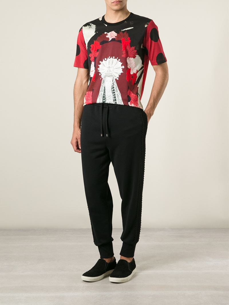 black sequin cropped top
