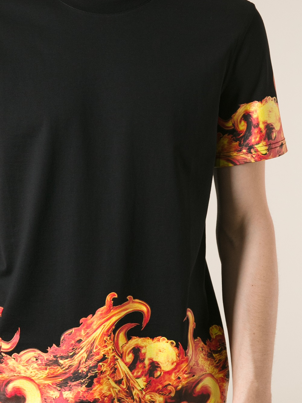 givenchy flame shirt