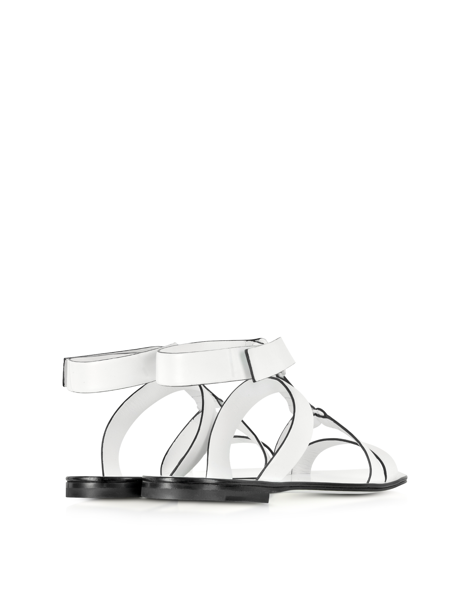 jil sander flats crystal