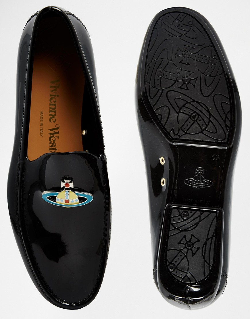 Vivienne Westwood Orb Loafers in Black for Men | Lyst