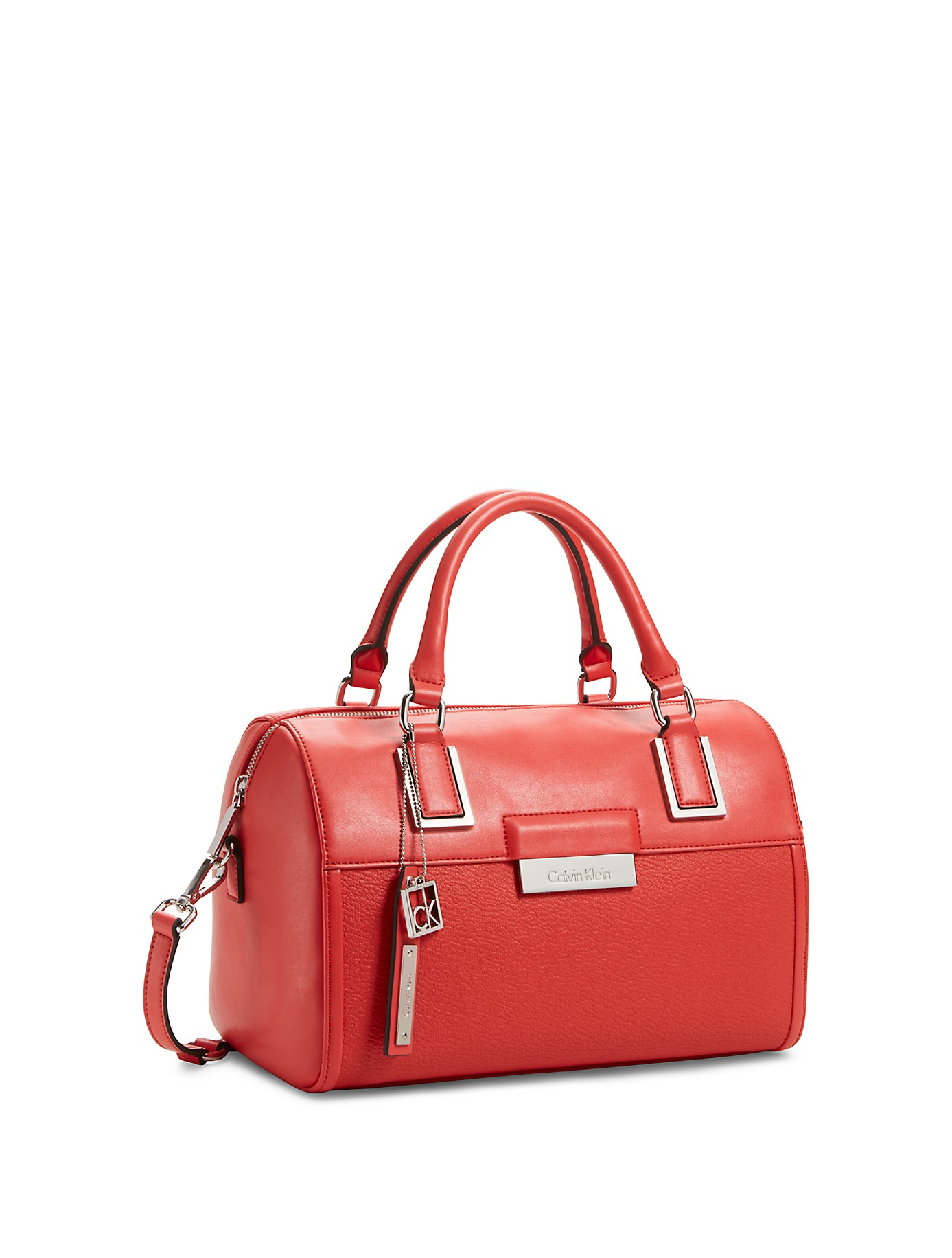 calvin klein red handbag