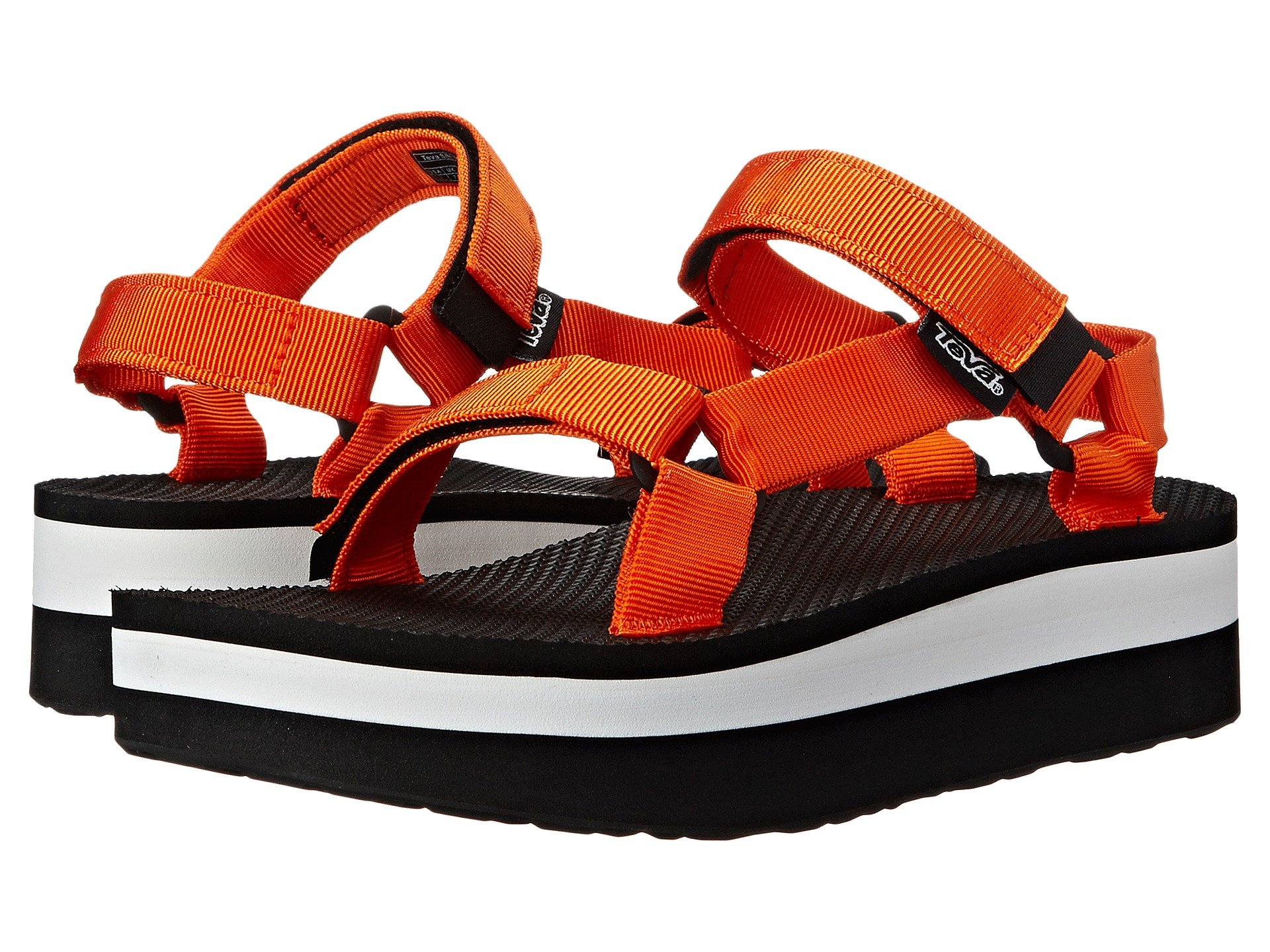 leopard teva flatform