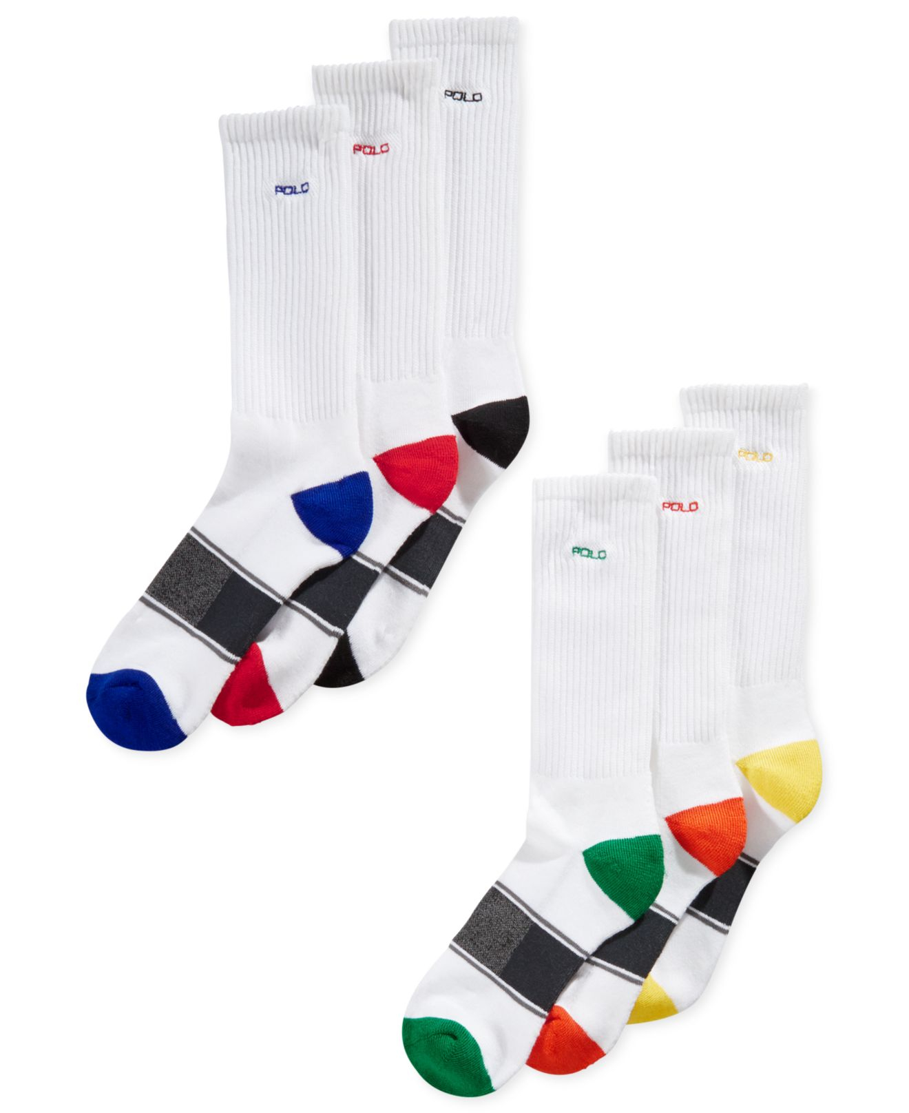 polo classic crew socks