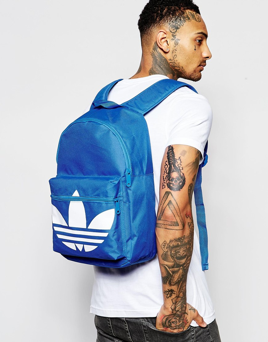 adidas classic backpack blue