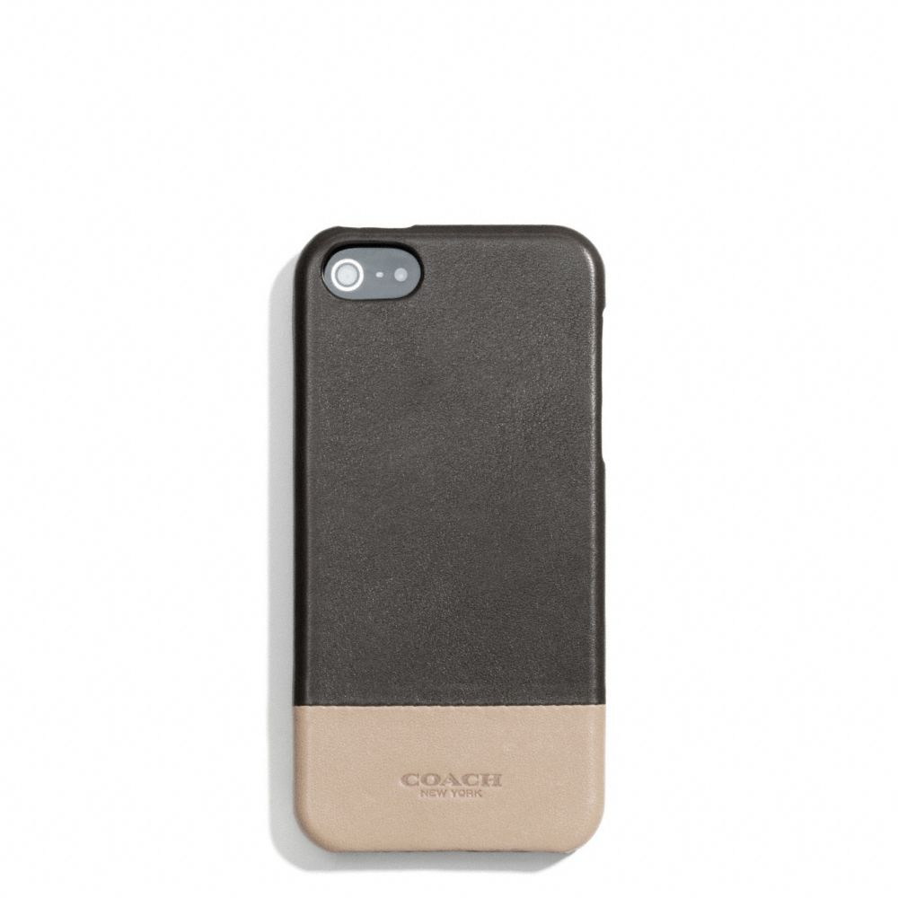 Lyst - Coach Bleecker Molded Iphone 5 Case In Colorblock Leather ...