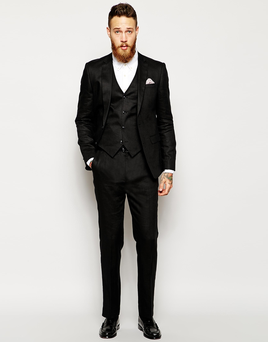 Mens Slim Fit Suits Asos / Farah Smart Farah Henderson Skinny Fit Suit