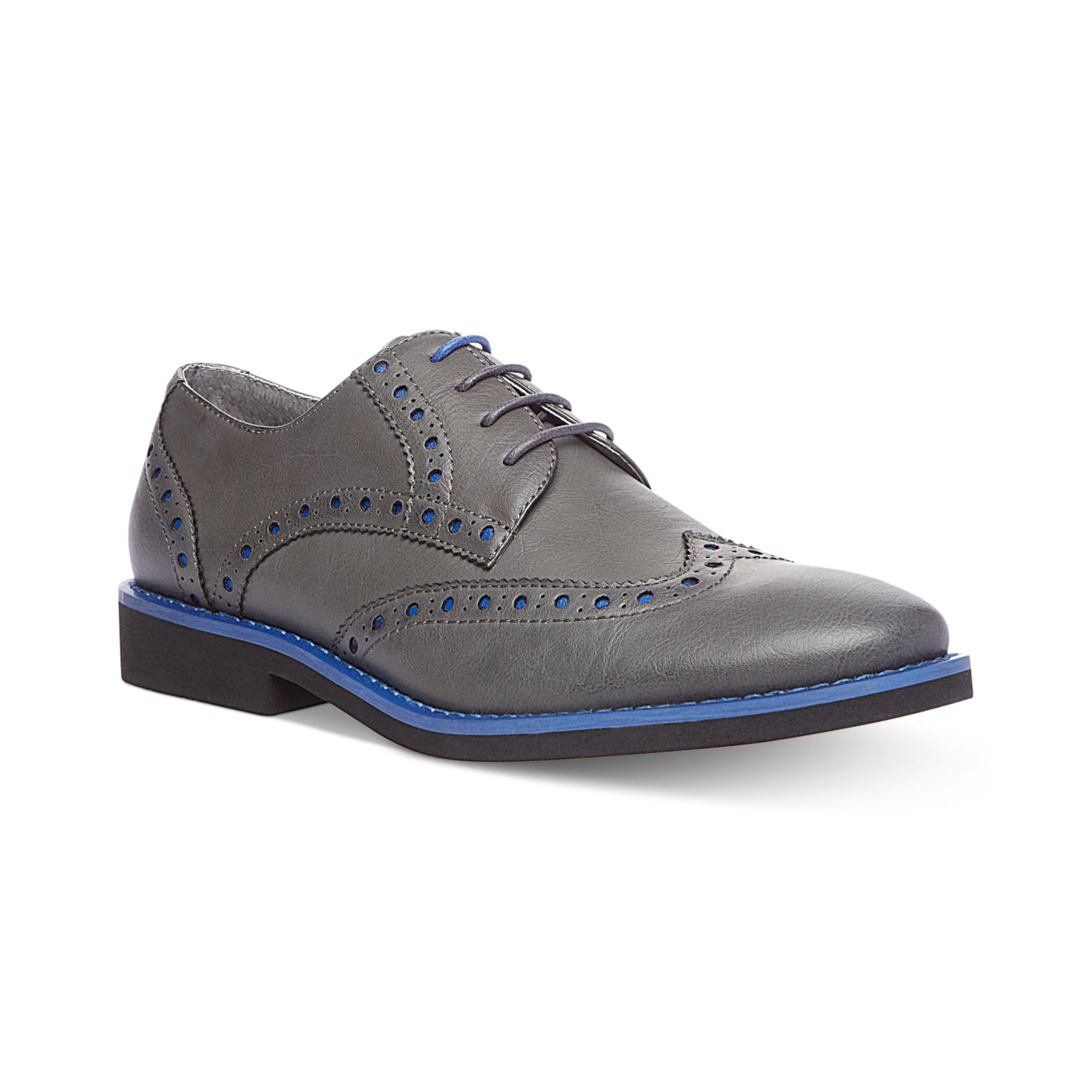  Steve  madden  Lokust Wingtip Shoes  in Gray for Men Grey 