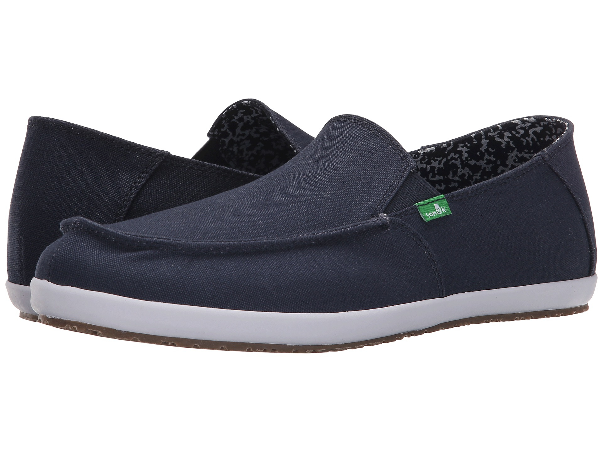 navy blue sanuks