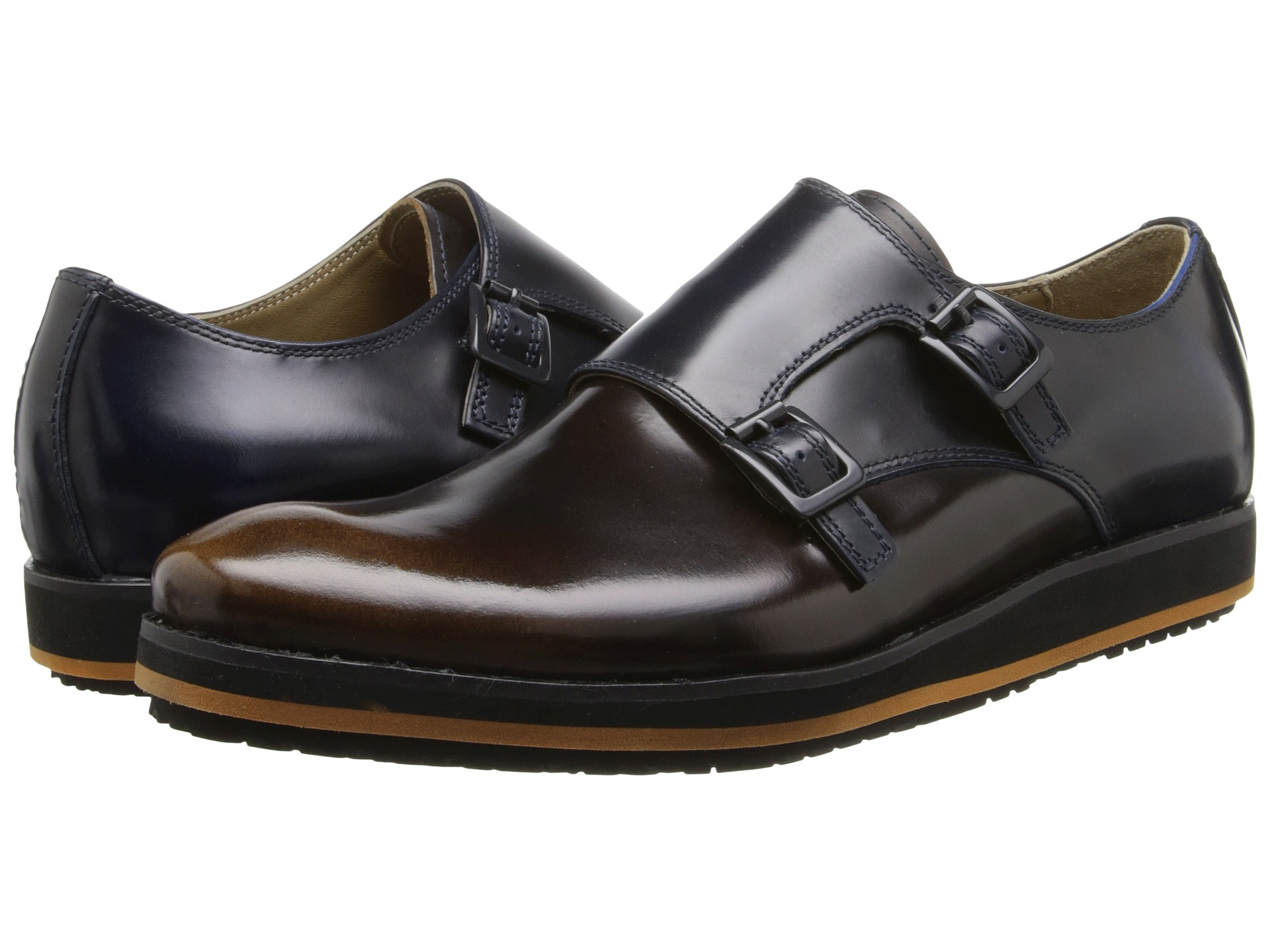 hush puppies double monk strap