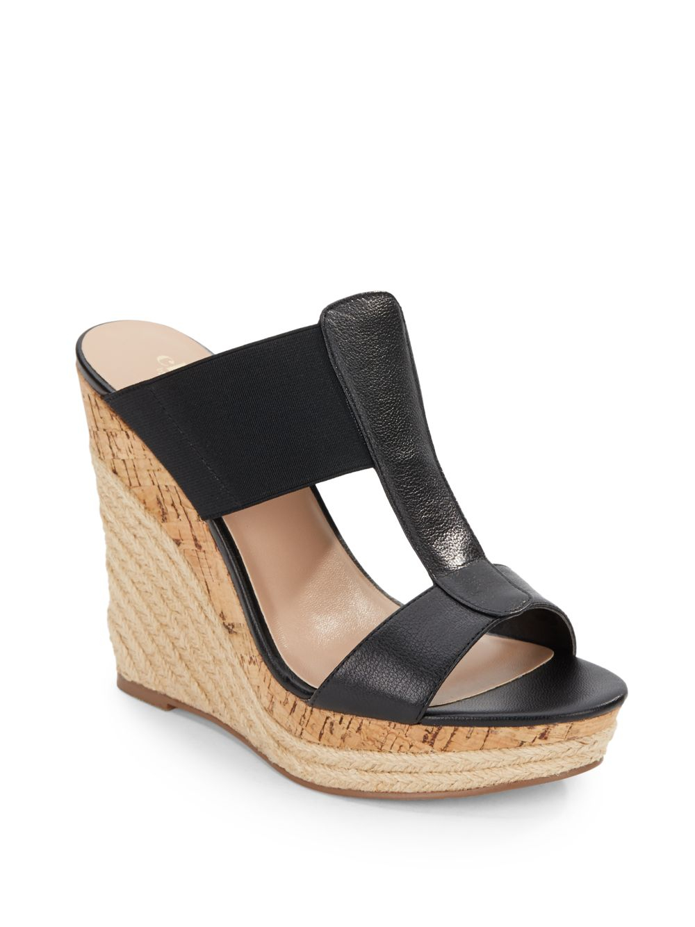 charles by charles david black wedges