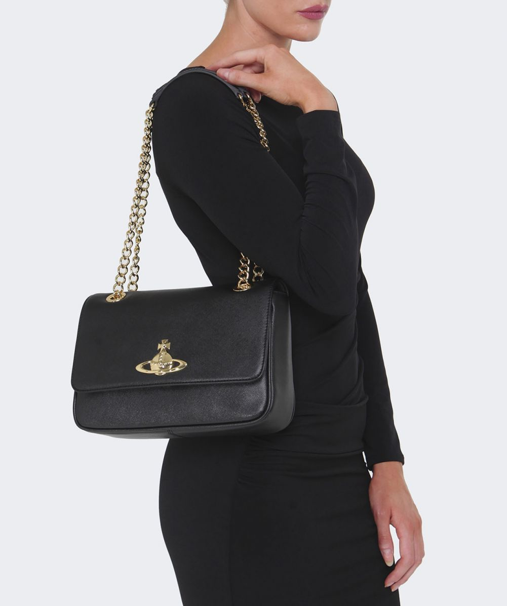 vivienne westwood shoulder bag with chain