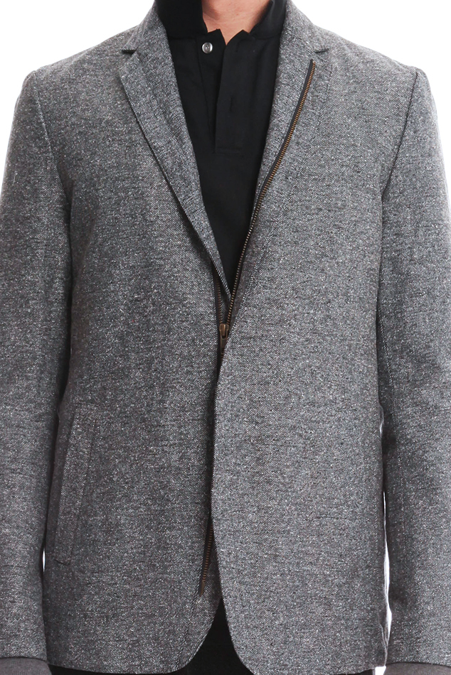 robert geller zip blazer