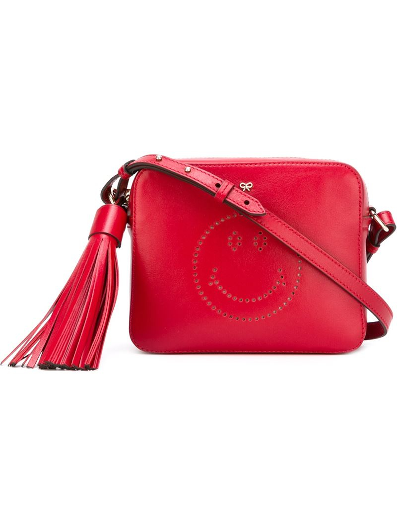anya hindmarch red bag