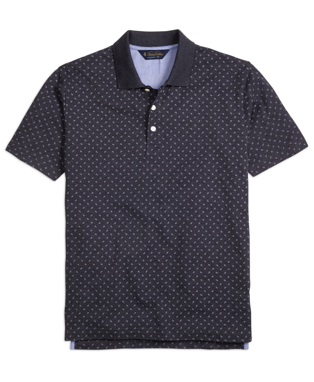 Brooks brothers Original Fit Paisley Polo Shirt in Blue for Men (Navy
