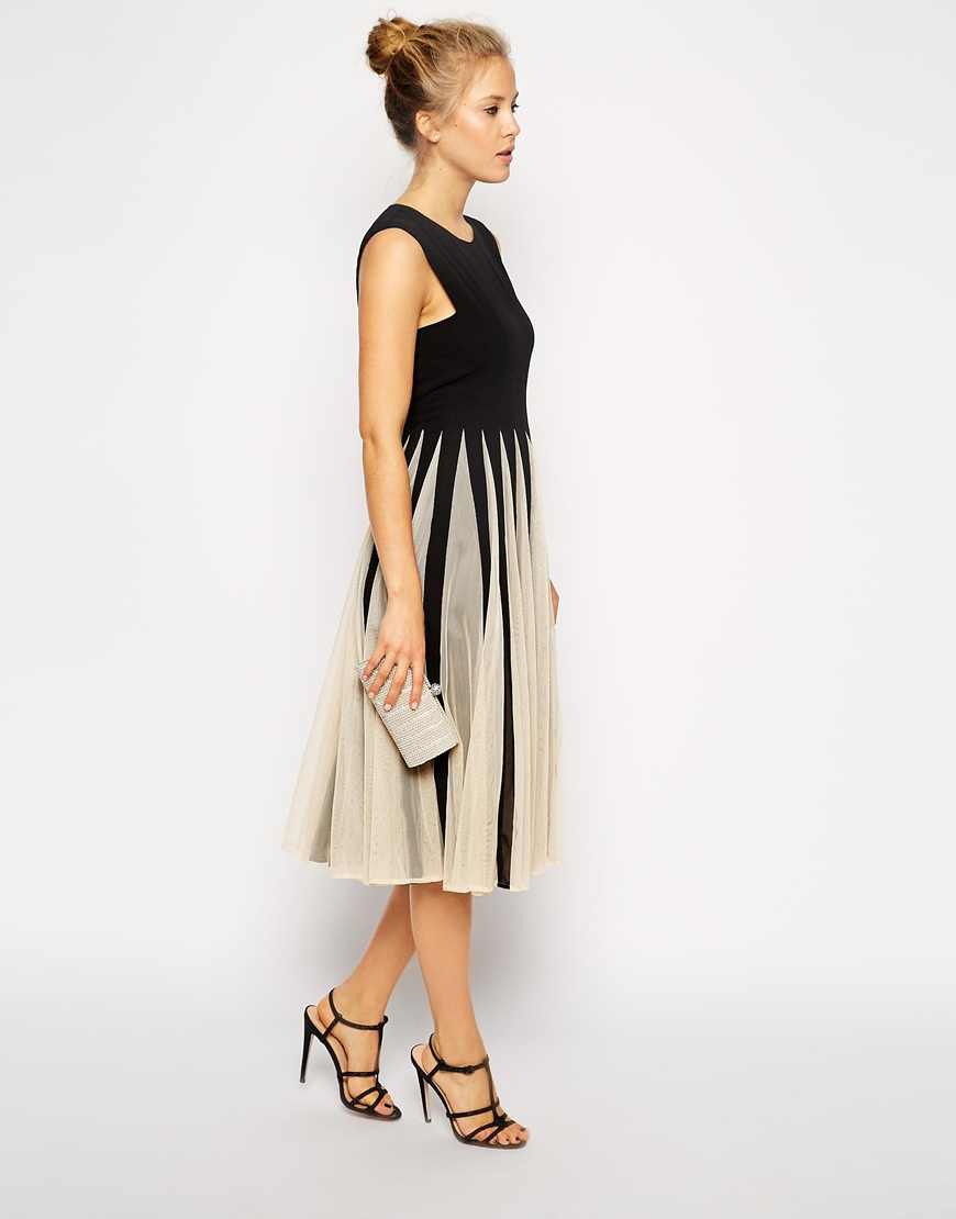 fit and flare dress asos