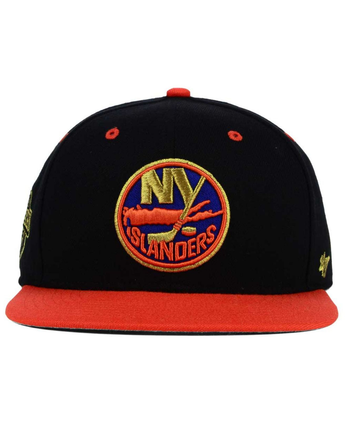 York Islanders Gold Rush Snapback Cap 
