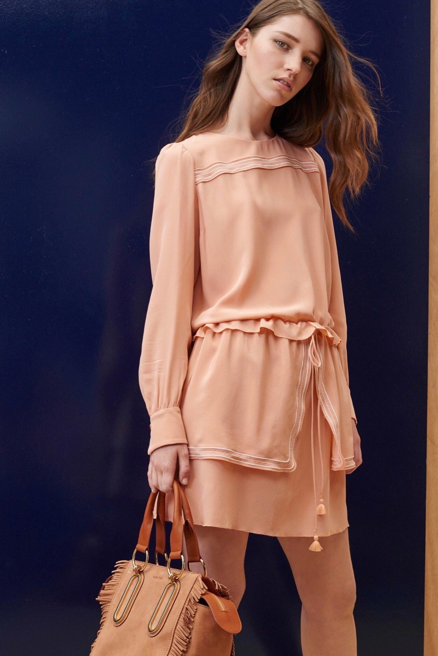 see by chloe silk dress
