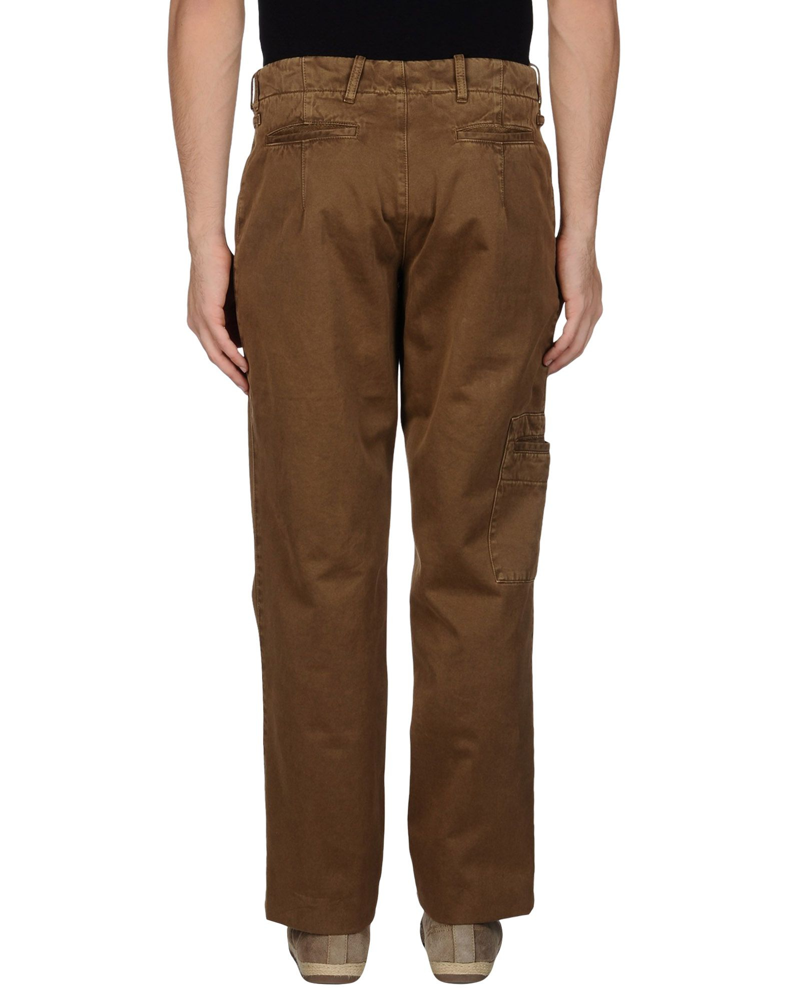 khaki joggers with belt loops