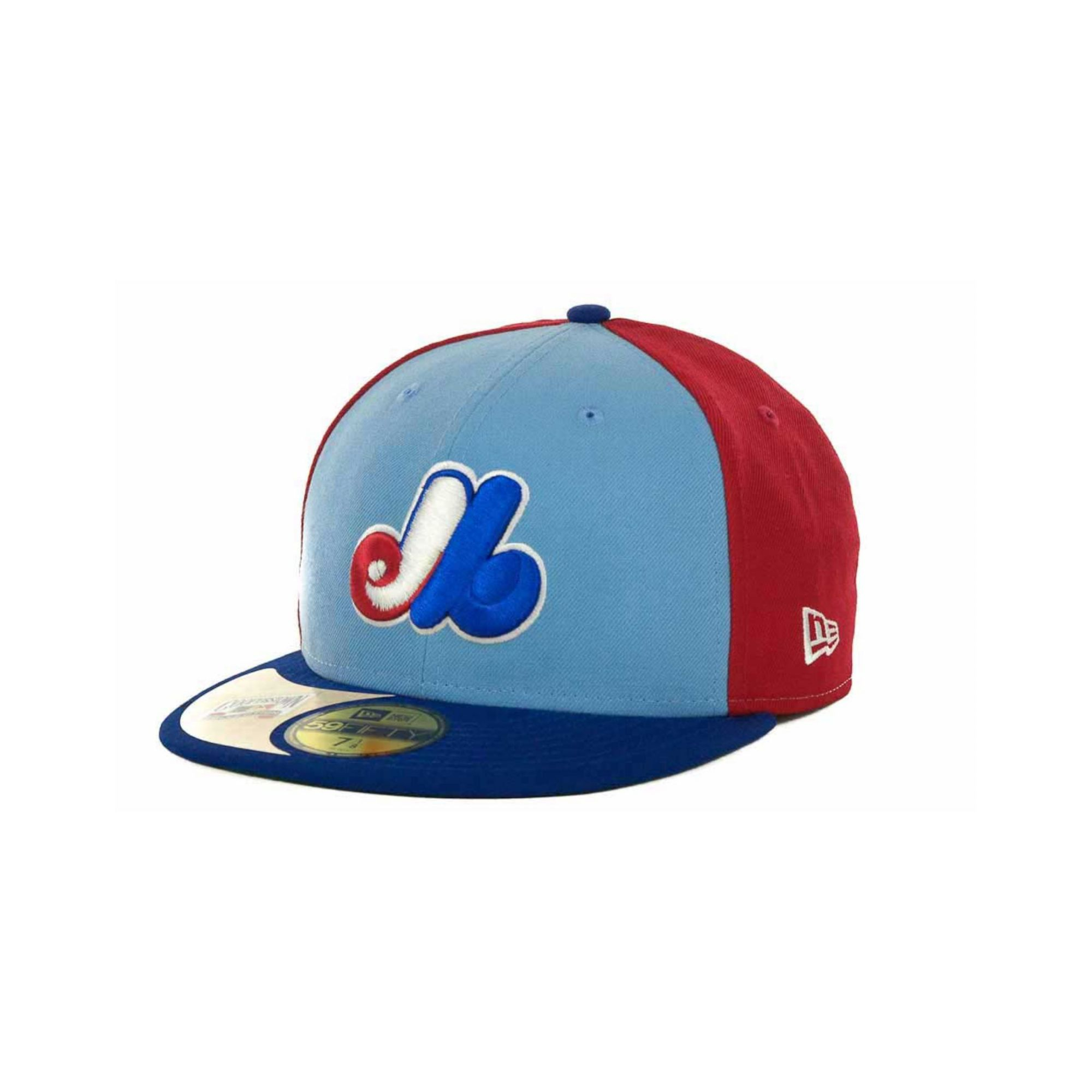 KTZ Montreal Expos Cooperstown Patch 59fifty Cap in Blue for Men | Lyst