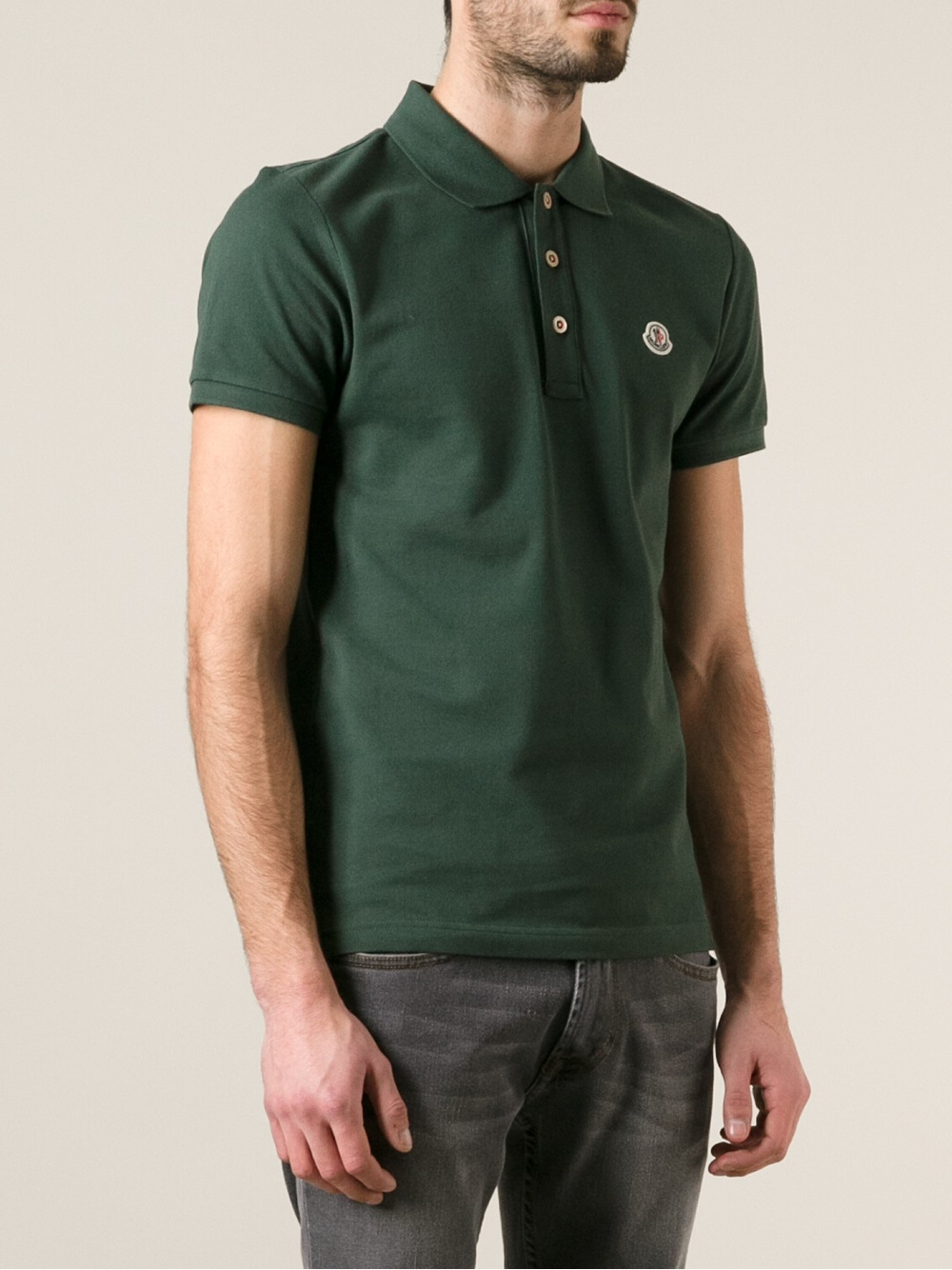 moncler green polo moncler green polo