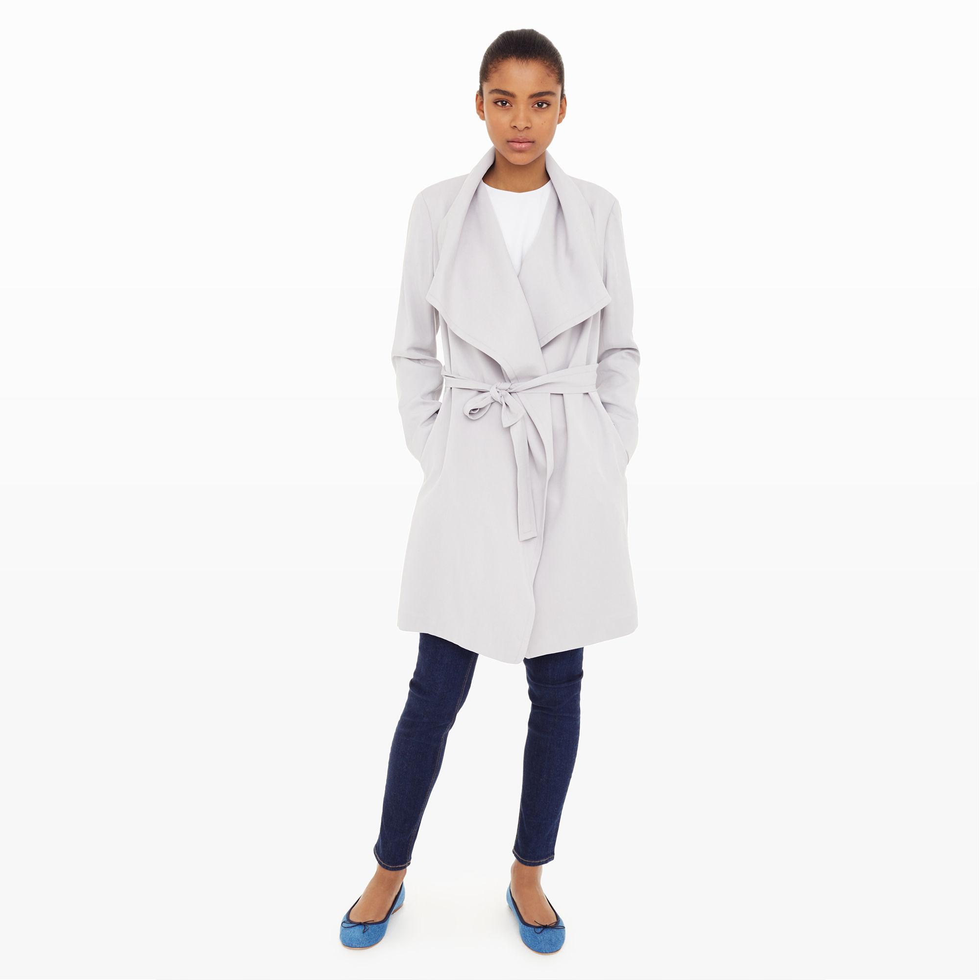 club monaco claudine trench coat