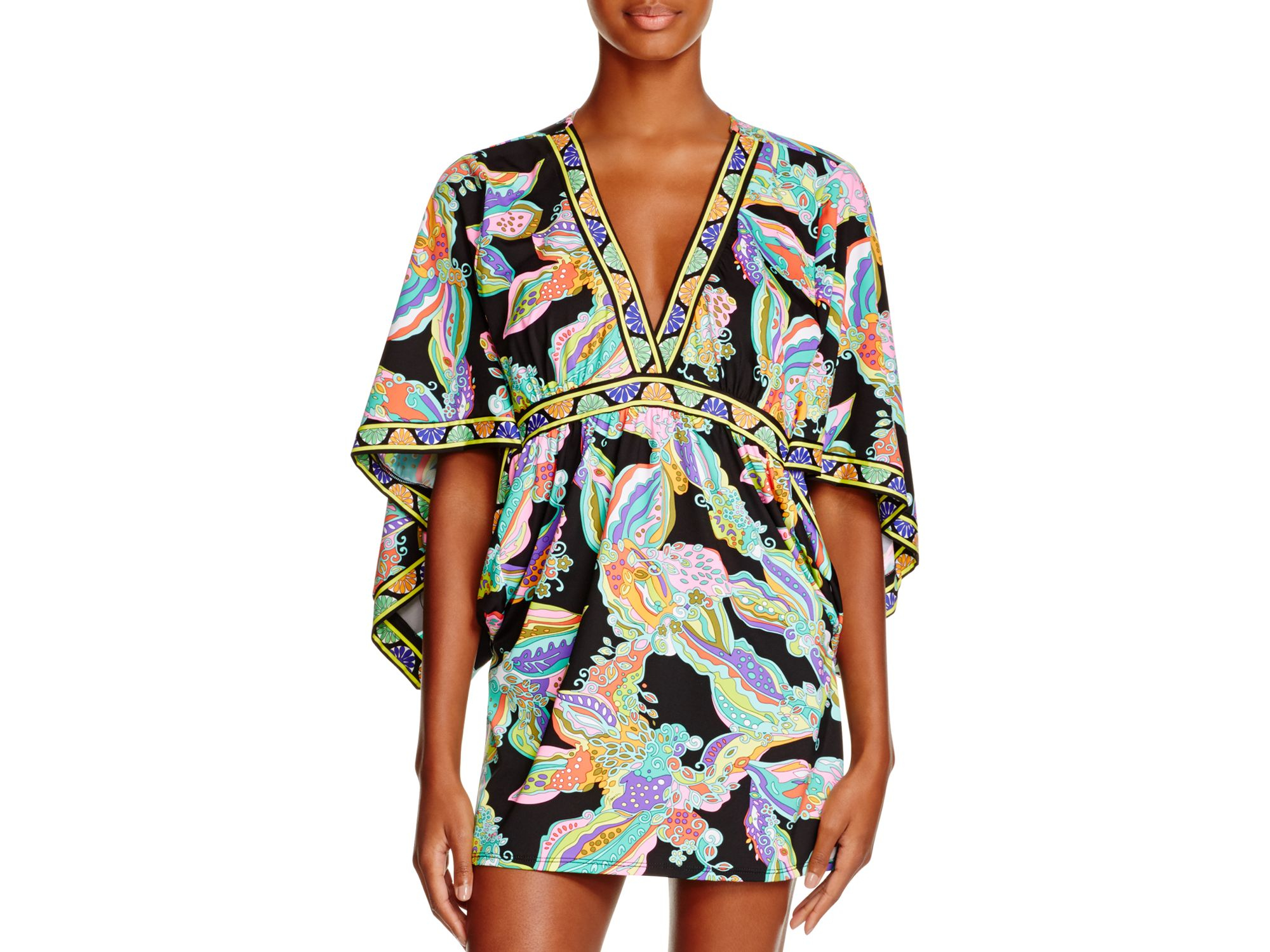 trina turk bathing suit cover up