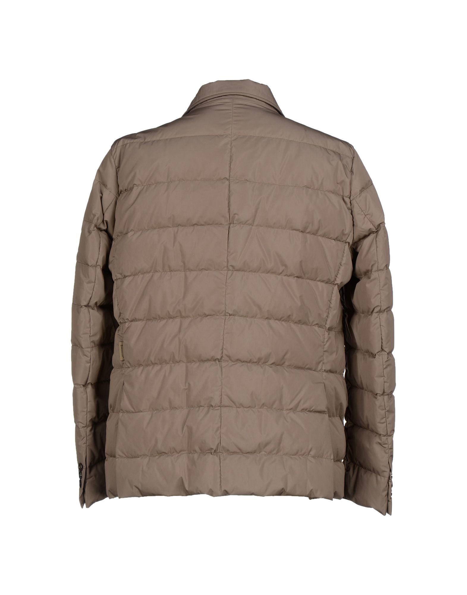 khaki moncler coat