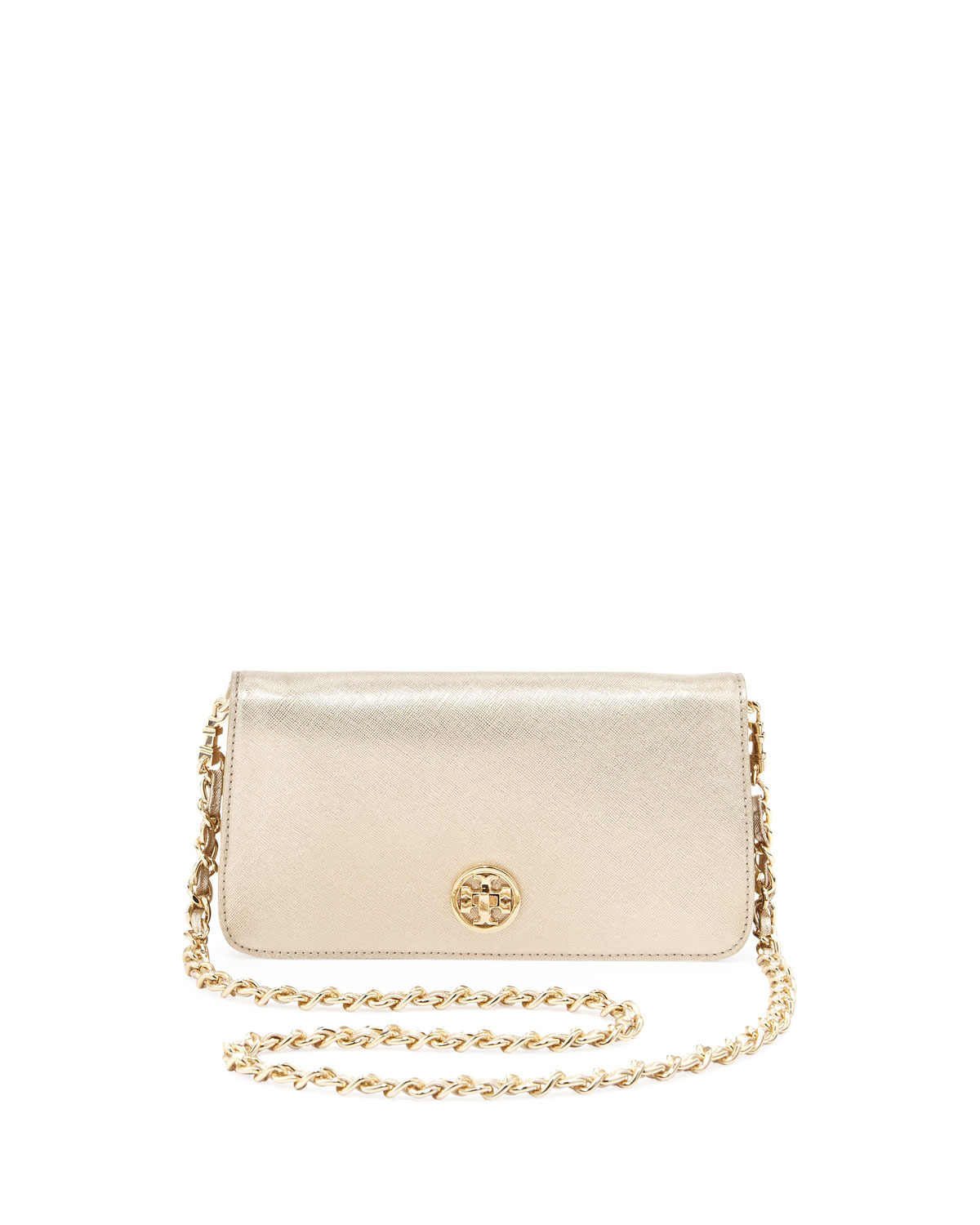 gold crossbody clutch