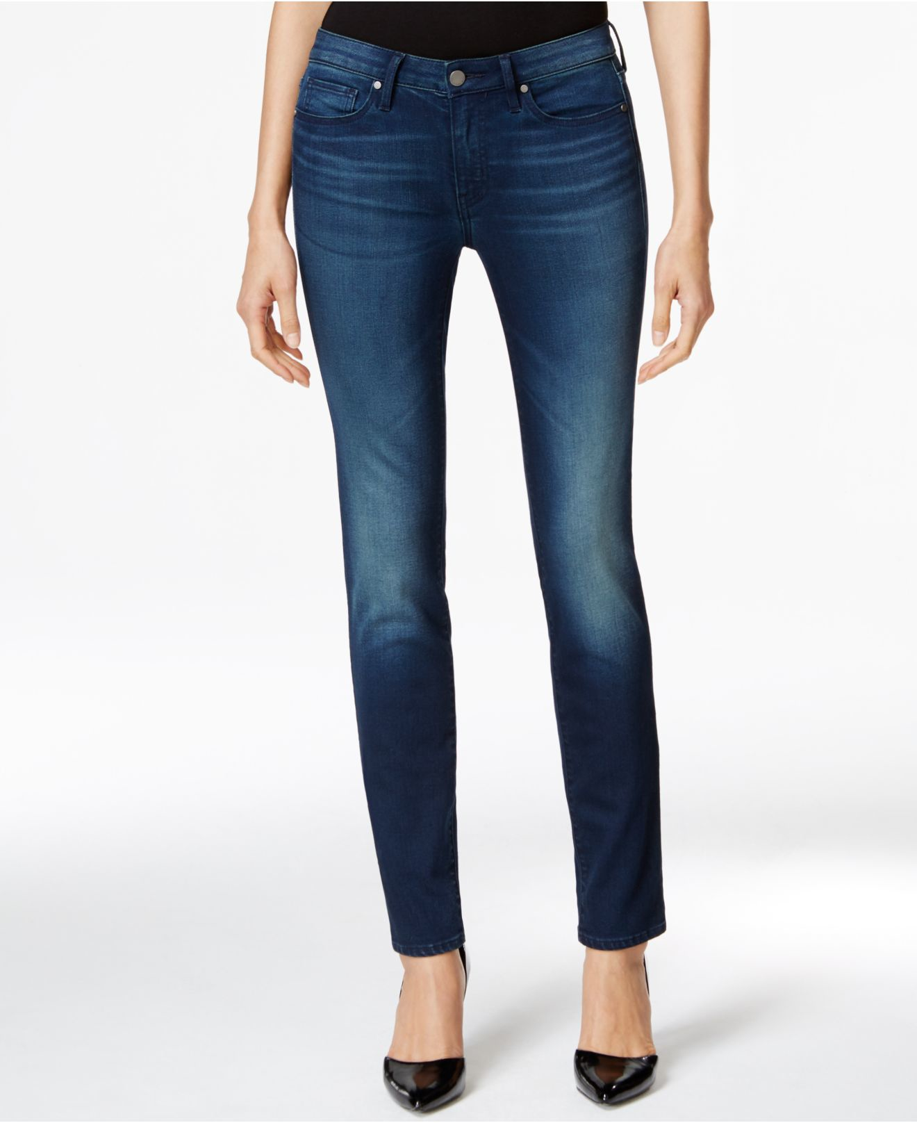 Calvin Klein Denim Ultimate Skinny Dark Wash Jeans in Blue - Lyst