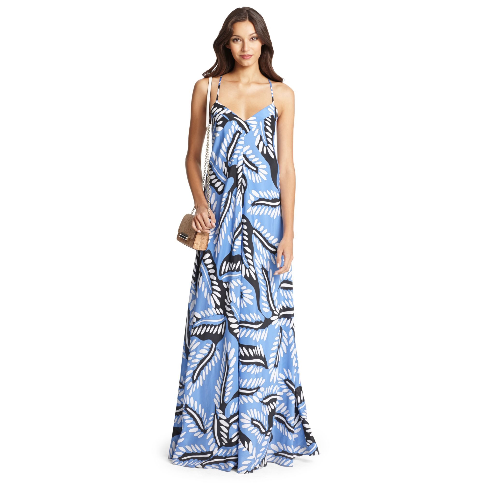 Diane Von Furstenberg DVF McKinley Silk Maxi Dress | Dresses - Shop It To Me