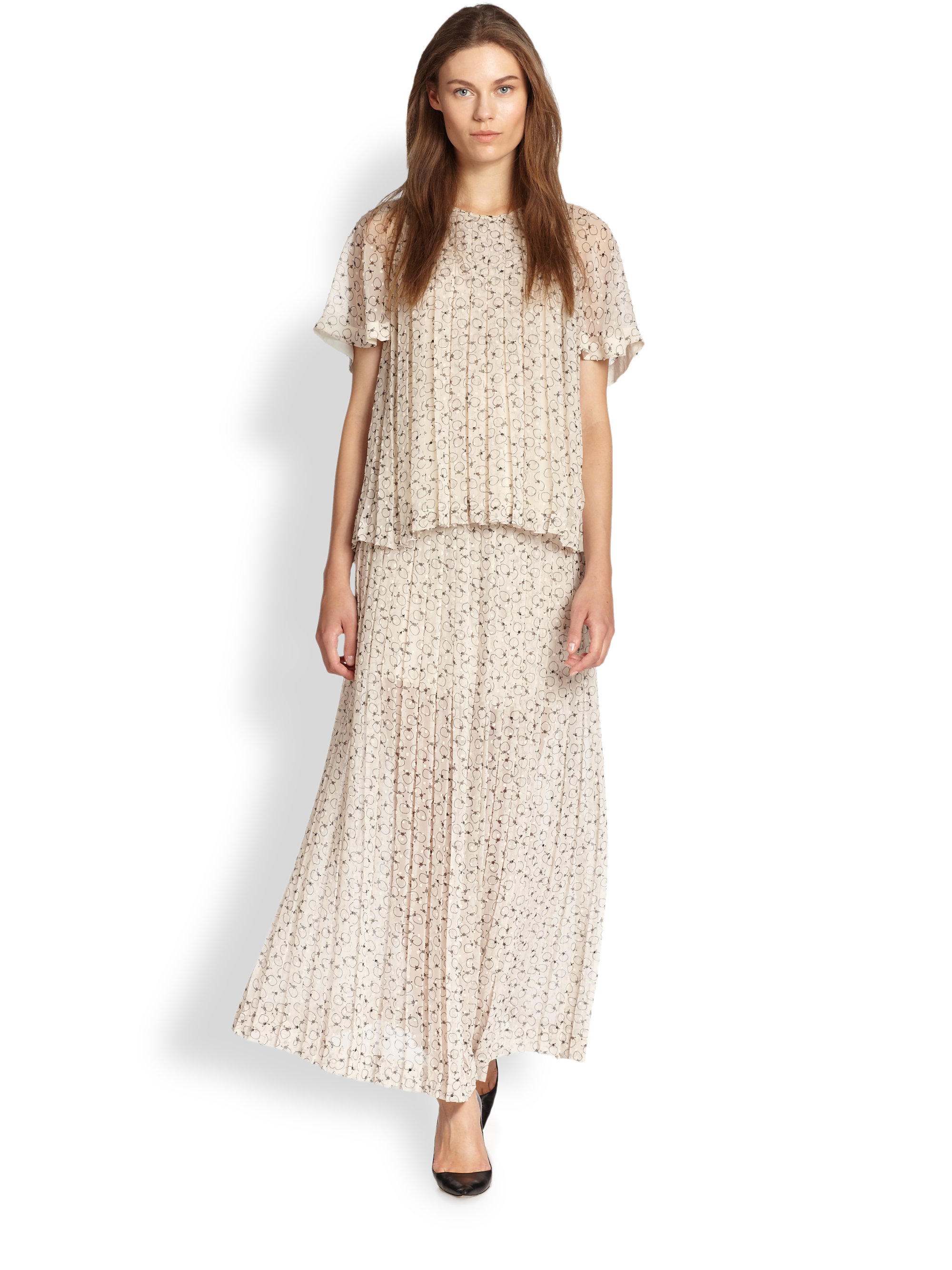 chloe maxi skirt