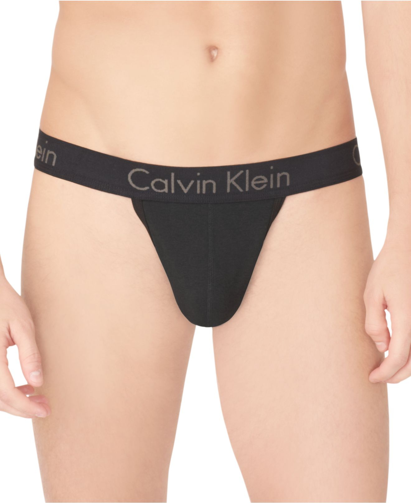 Calvin Klein Cotton Men's Body Thong 2-pack Nb18081 in Black for Men | Lyst