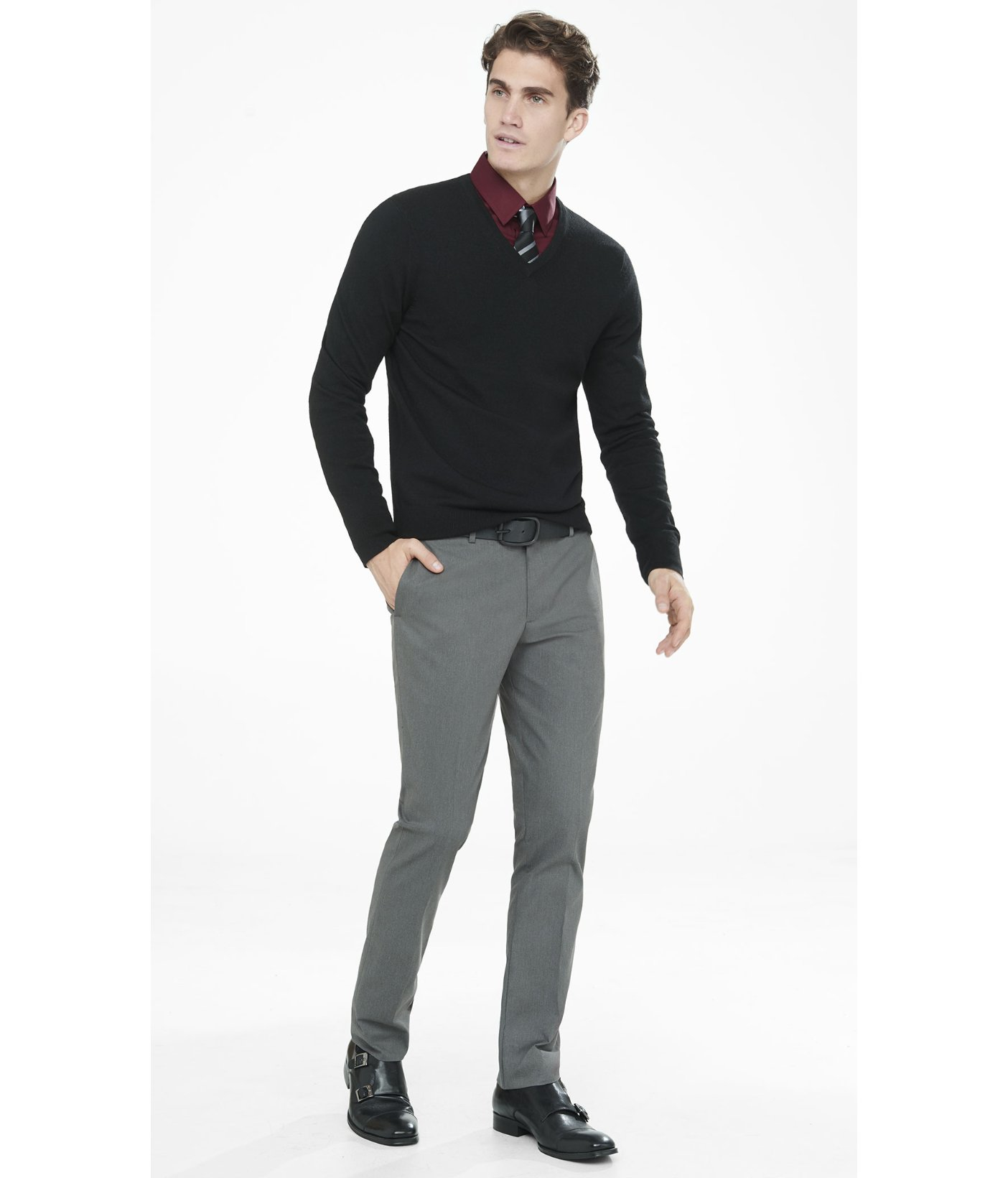 express gray dress