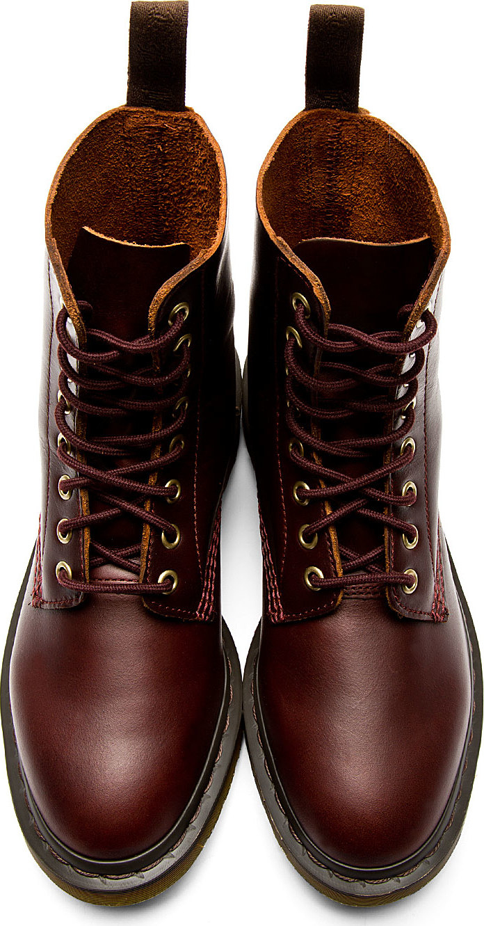 dr martens pascal burgundy