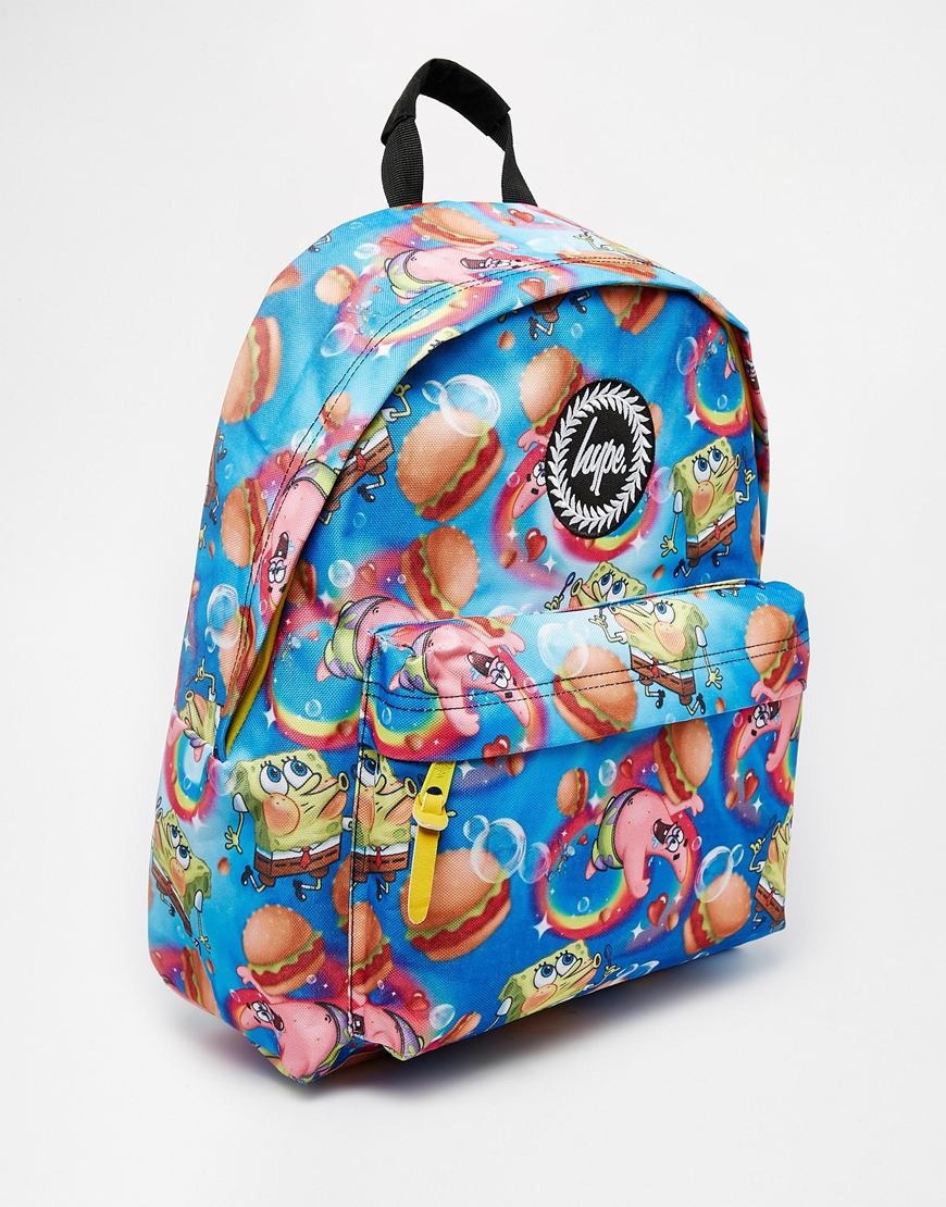 Buy Hype Backpack | Unisex Rucksack Designer School Shoulder Bag | Just Hype  Bags (One size, Speckled White) Online at desertcartINDIA
