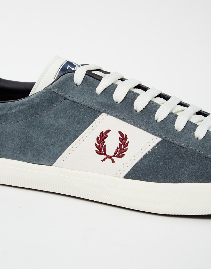 Fred Perry Howells 82 Sneakers in Brown (Blue) for Men Lyst