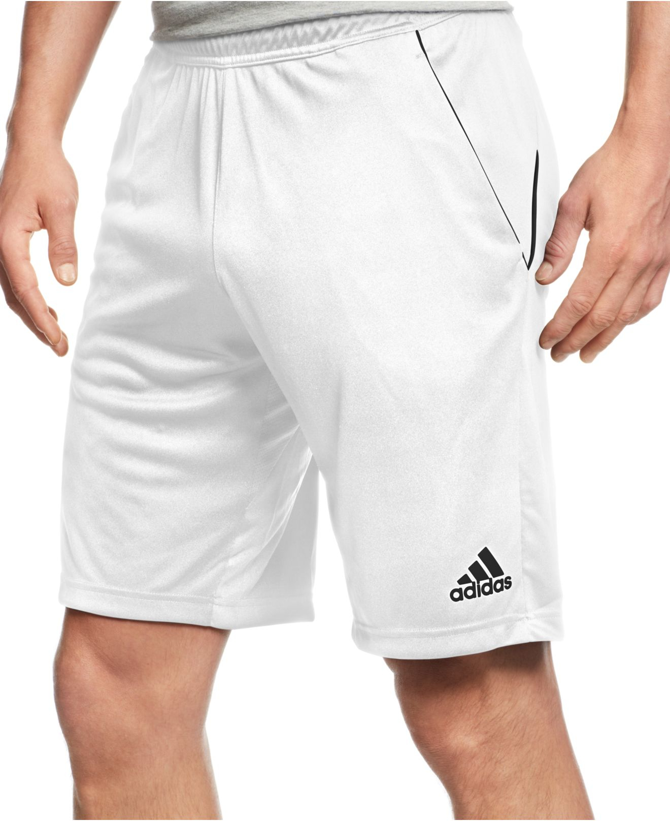 adidas white tennis shorts