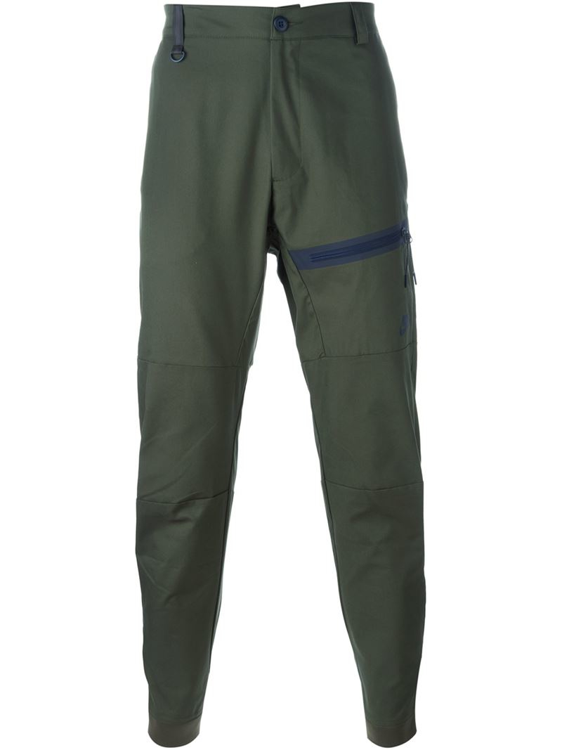 Nike bonded pants green Clearance