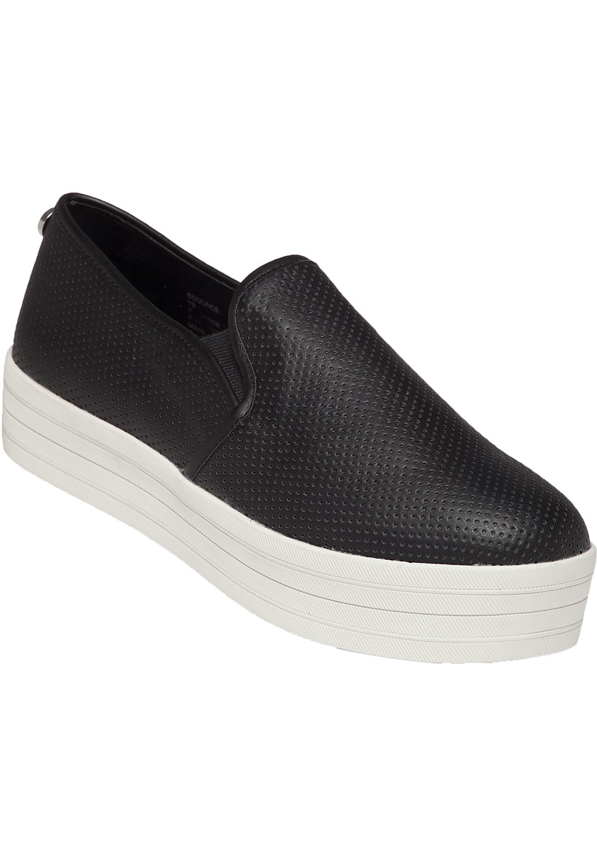 steve madden leather platform sneakers