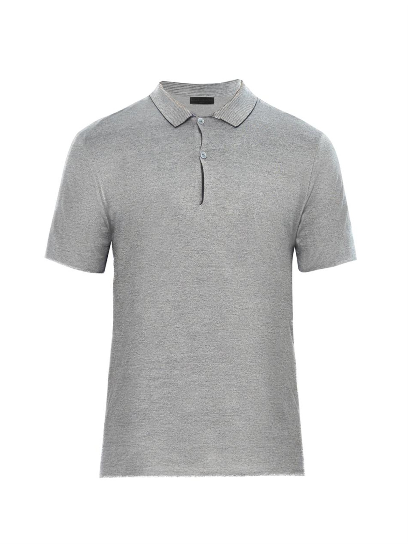 Lyst - Balenciaga Reversible Polo Shirt in Gray for Men