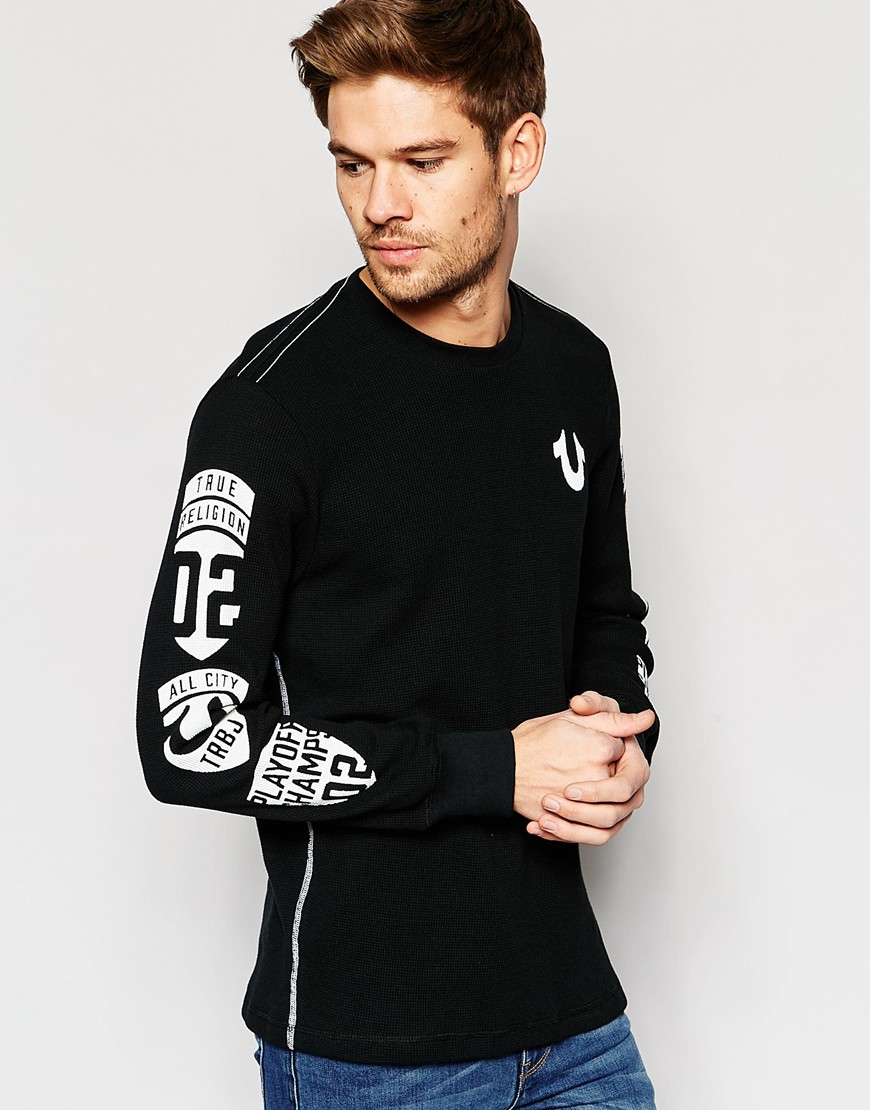 black true religion jumper