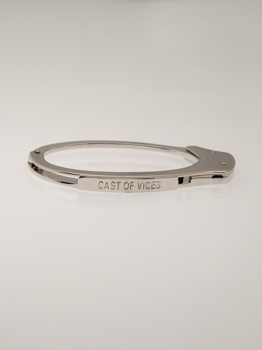 Cast Of Vices Hand Cuff Bracelet in Metallic for Men | Lyst