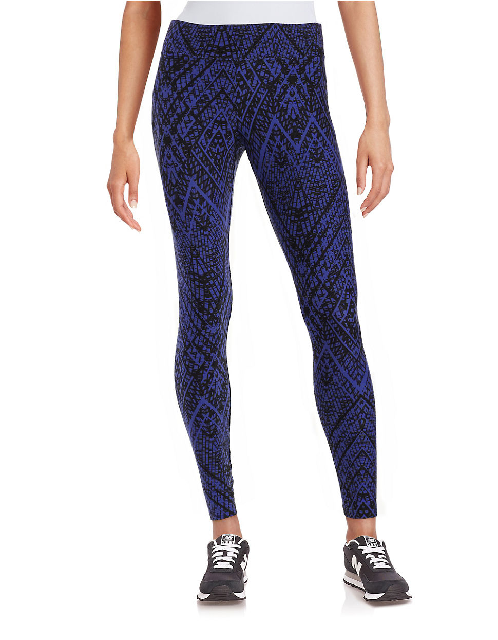 Marc new york Patterned Knit Leggings in Purple Lyst