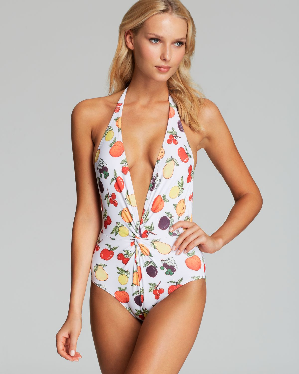 fruit one piece swimsuit