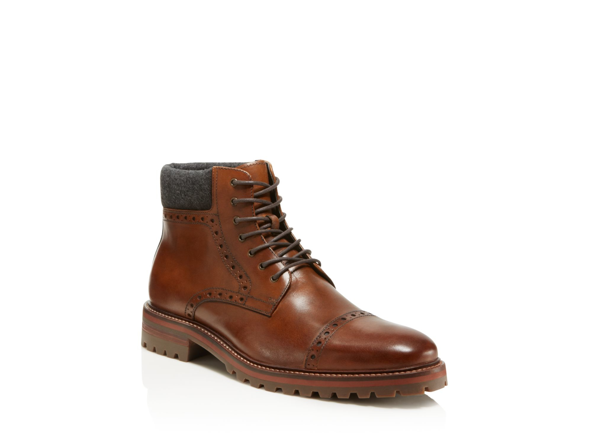 johnston & murphy karnes cap toe boot