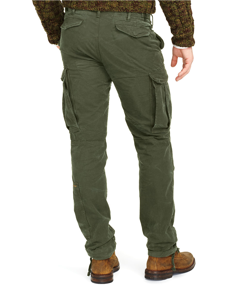 Polo Ralph Lauren Military Cargo Pants in Green for Men - Lyst