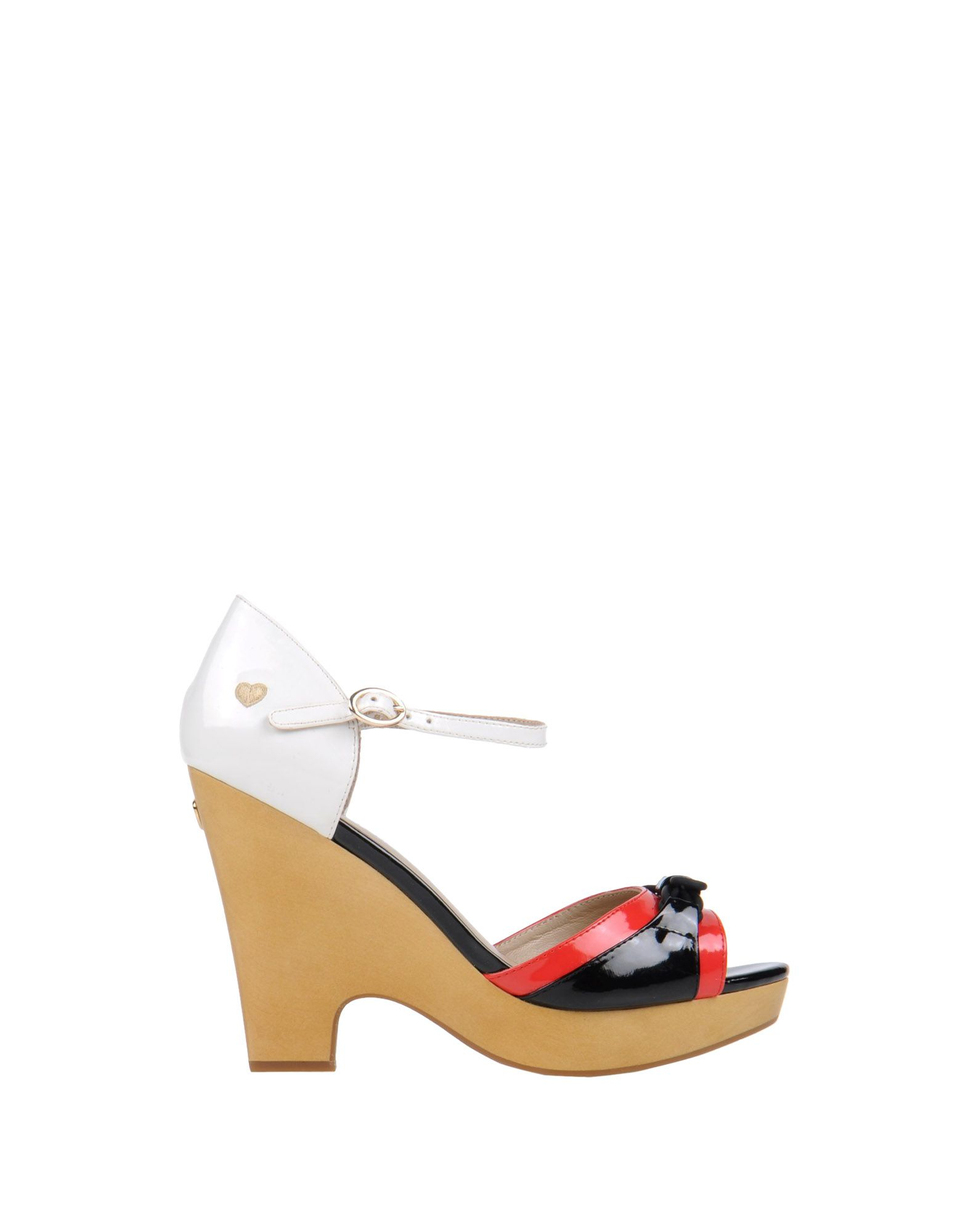 moschino platform sandals