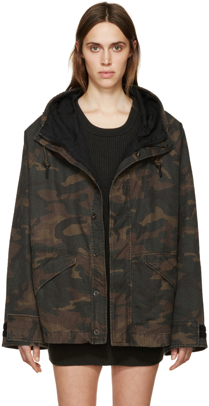 Yeezy Green Coat Yeezy Season Military Parka Jacket Size M